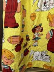 画像7: Dennis the Menace fabric Curtain Yellow (A) / わんぱくデニスの布製　カーテン　イエロー (7)