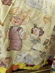 画像11: Dennis the Menace fabric Curtain Yellow (A) / わんぱくデニスの布製　カーテン　イエロー (11)