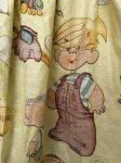 画像10: Dennis the Menace fabric Curtain Yellow (A) / わんぱくデニスの布製　カーテン　イエロー (10)