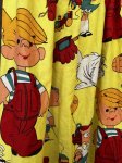 画像5: Dennis the Menace fabric Curtain Yellow (A) / わんぱくデニスの布製　カーテン　イエロー (5)