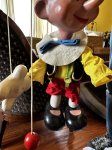 画像3: Disney Pinocchio paper machete and wood large store display puppet ／　ピノキオ　ストアディスプレイ　大きいマリオネット、パペットペーパー＆木製 (3)