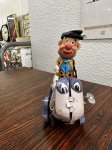 画像6: Flintstones Dino & Fred Marx Tin Toy figure / フリントストーン　ディノ&フレッド　マルクス　ティン製　ブリキ　トイ (6)