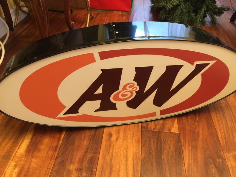 A&W エーアンドダブリュー 電光看板 サイン