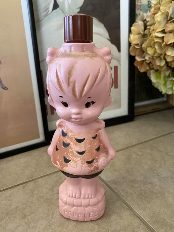 Flintstones Pebbles Soaky bottle ペブルス ソーキーボトル 60年代