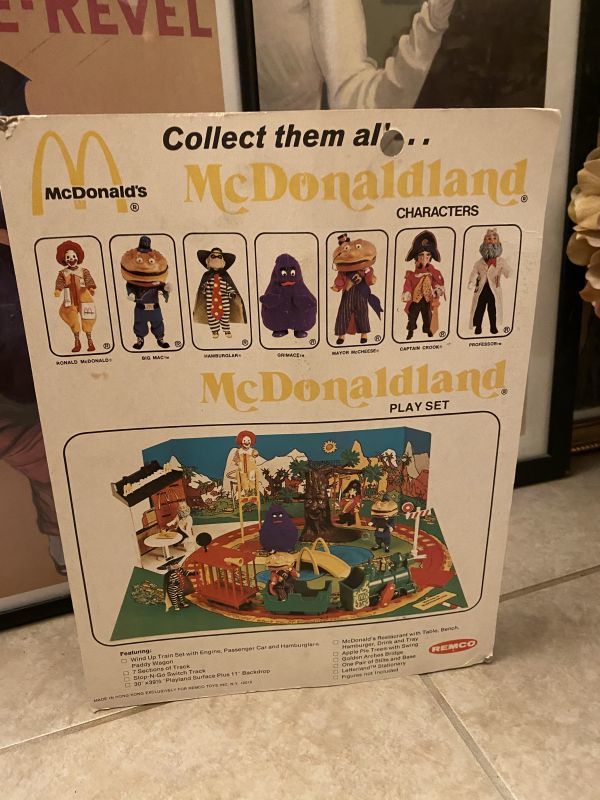 McDonald's Remco Ronald Doll 1976 レムコ製 マクドナルドのロナルド 