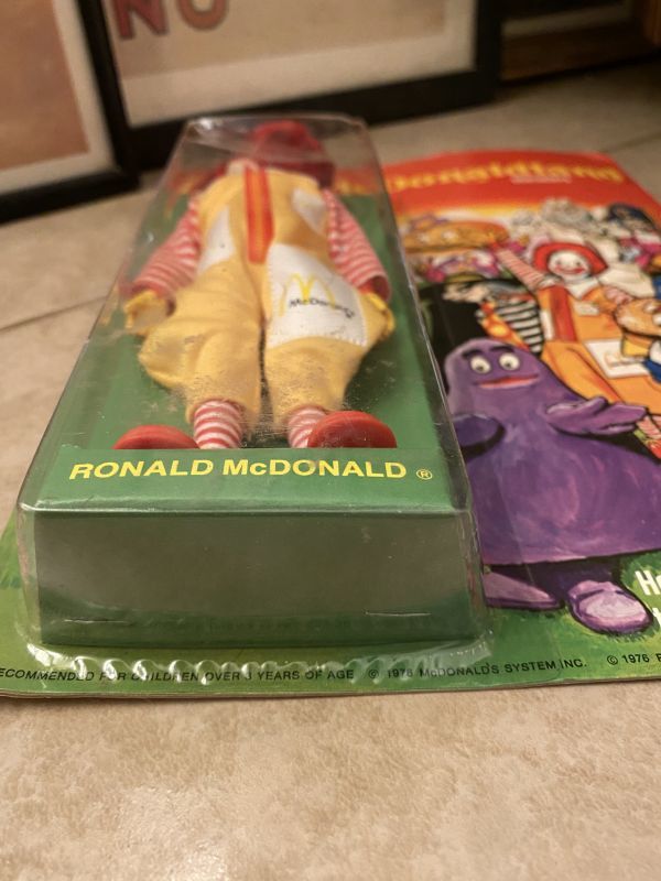 McDonald's Remco Ronald Doll 1976 レムコ製 マクドナルドのロナルド 