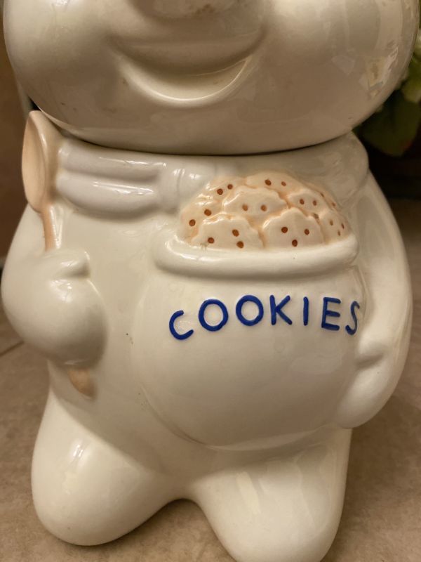 Phillsbury Dougn Boy ceramic Cookie Jar / ピルズベリー ドゥボーイ