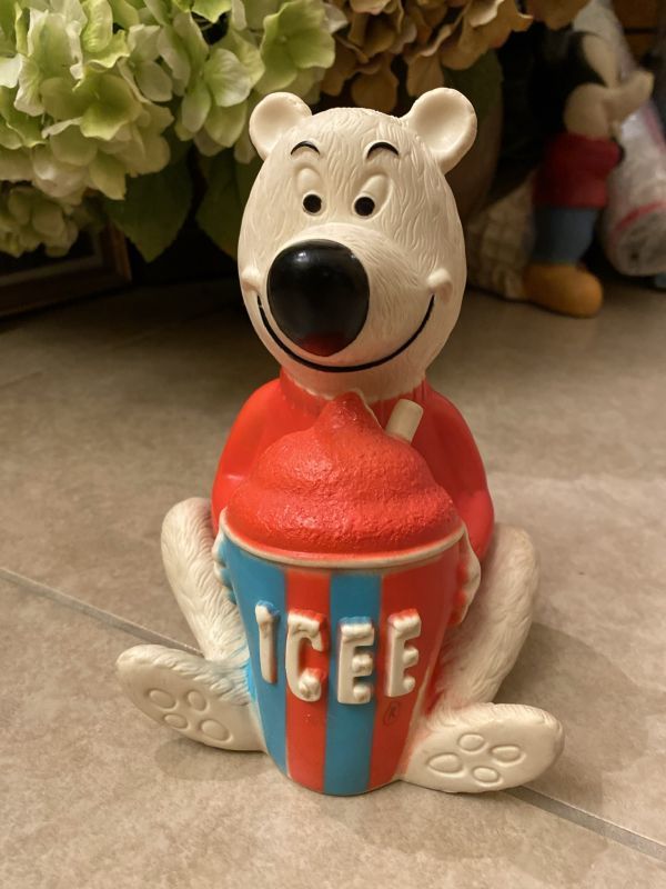 Icee Bear Vinyl Coin Bank Doll アイシーベア ソフビのコインバンク