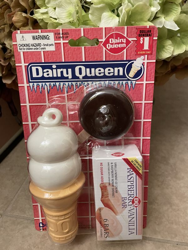 Dairy Queen Play Food Set Chocolate Ice Cream / ディリークィーン