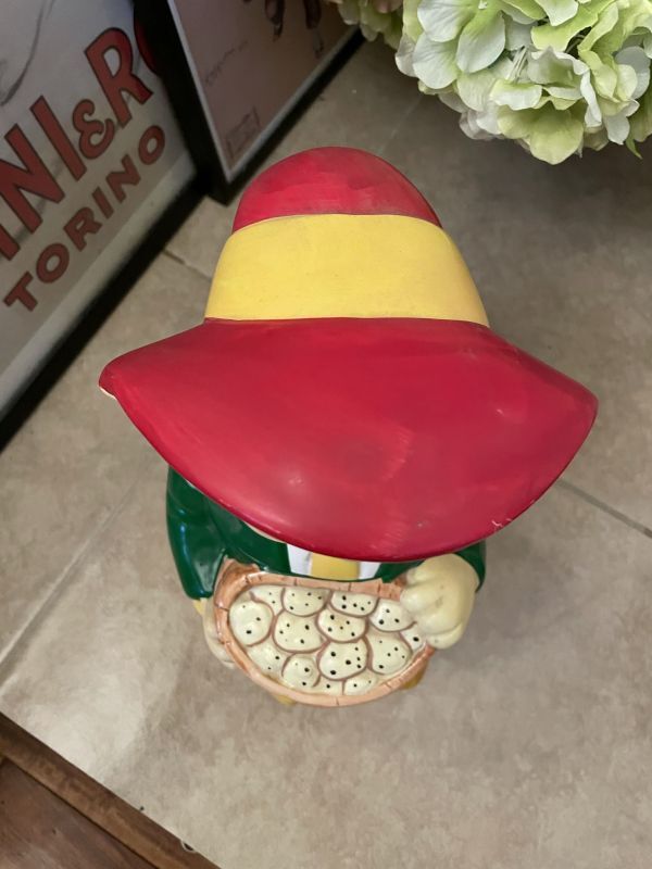 Keebler Elf Ernie Ceramic Cookie Jar 1989 / キーブラー エルフ