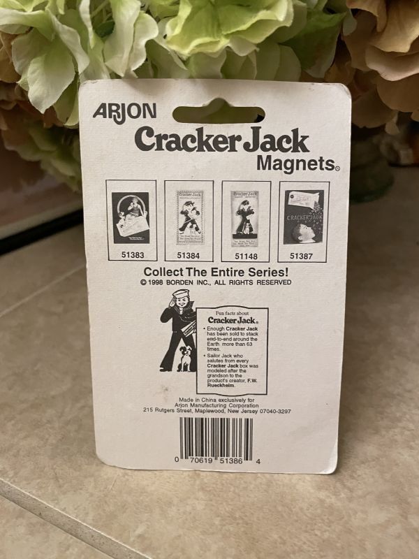 Cracker Jack Sailor Jack Magnets 1998 / クラッカージャック　セイラージャック　マグネット                                        [VN1378]