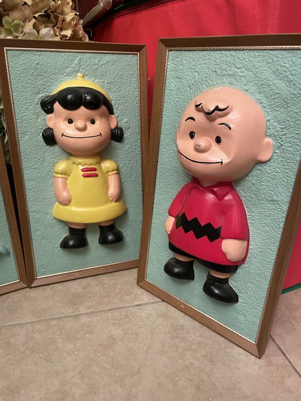 Peanuts Lucy 3D wall Frame decorations / ピーナッツ ルーシー 3D 
