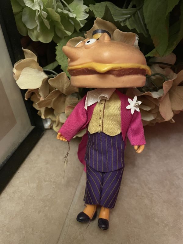 McDonald's Remco Mayer McCheese Doll 1976 / レムコ製 マクドナルド