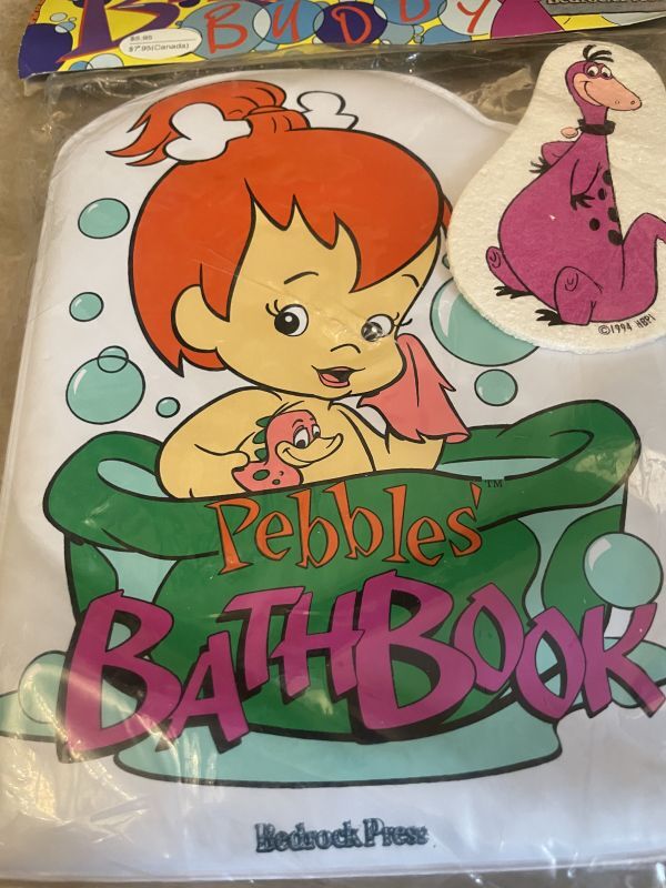 Hanna Barbera Flintstones Plastic Pebbles BathingBuddy / フリント