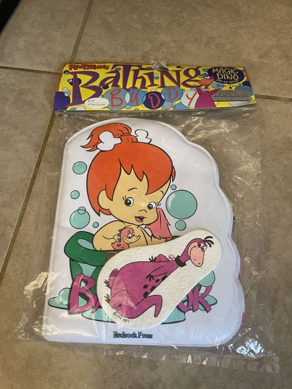 Hanna Barbera Flintstones Plastic Pebbles BathingBuddy / フリント