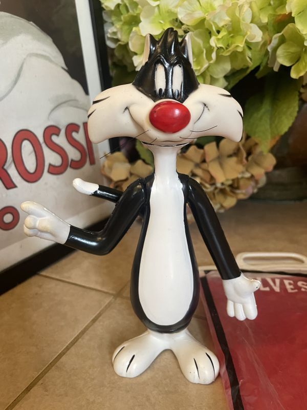 Looney Tunes Sylvester DAKIN Plastic Doll Figure 1969 / ルーニー