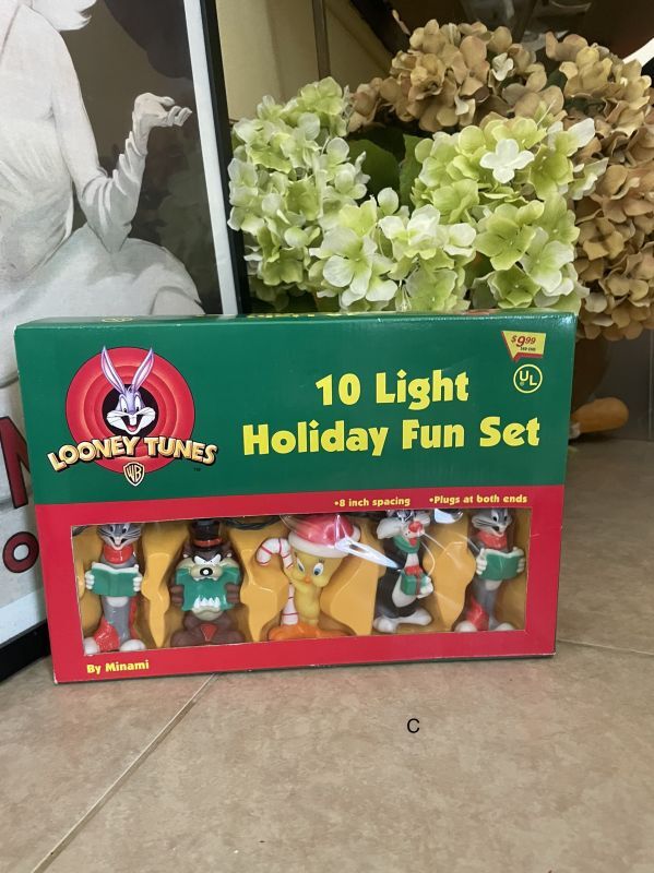 Loony Tunes Christmas 10 Lights with box (C) / ルーニーチューンズ